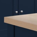 Highgate Corner TV Unit - Navy & Oak - Image 3