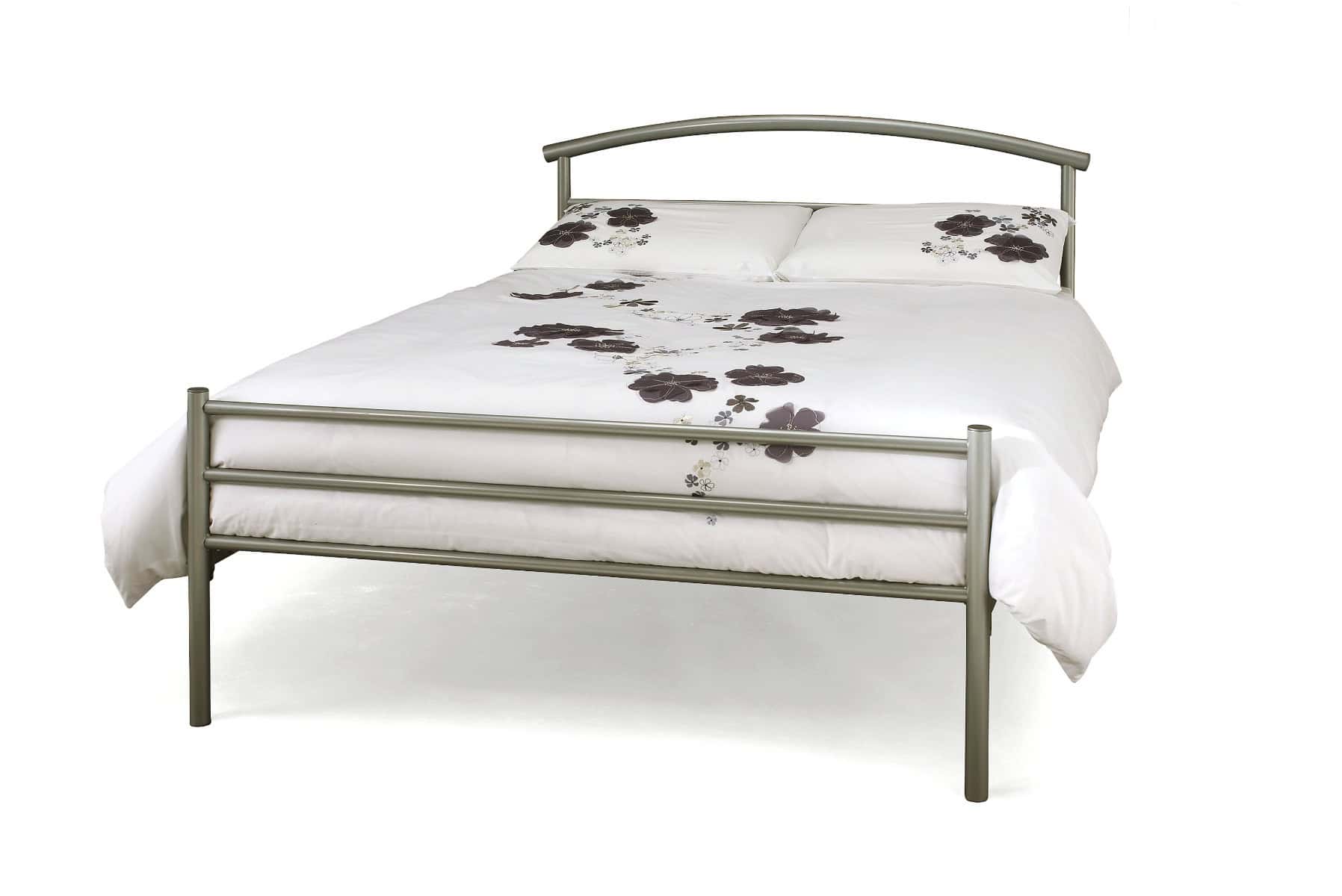 4ft6 Brennington Silver bedframe