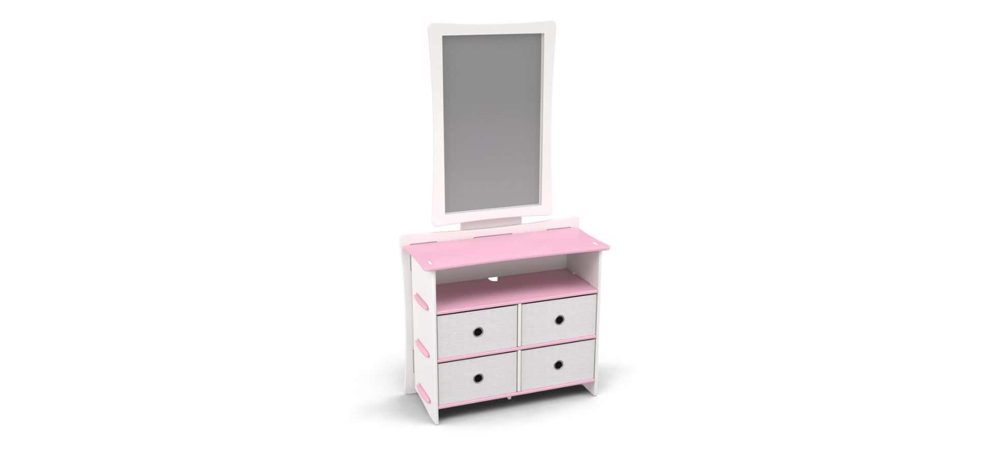 Legare Princess Dresser and Mirror