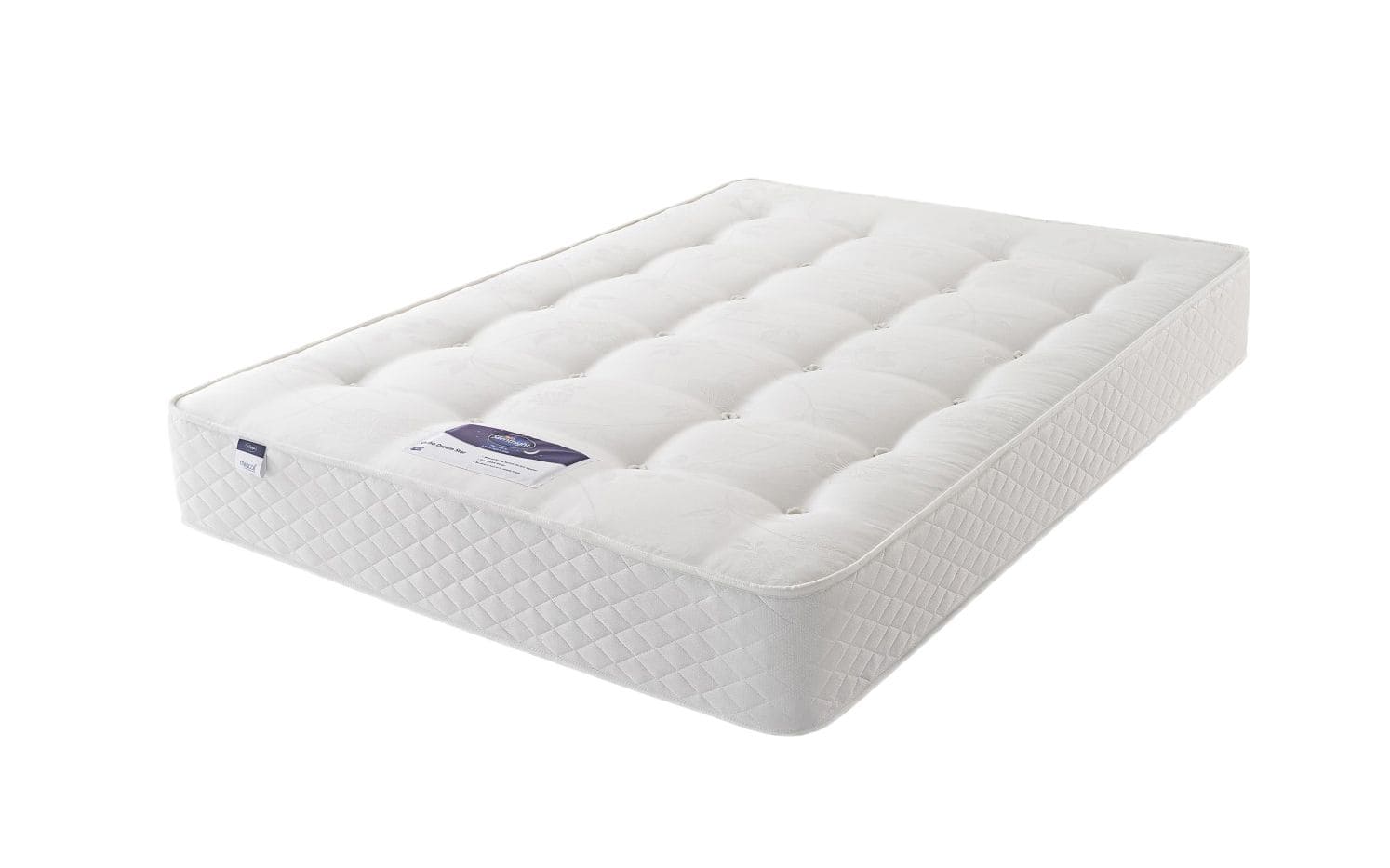 Silentnight Classic Ortho 4ft6 Mattress WITH 2 FREE PILLOWS WORTH €60