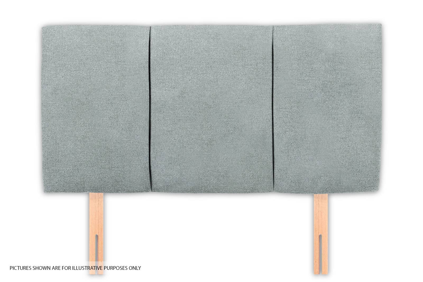 4ft6 Valencia Grey Headboard