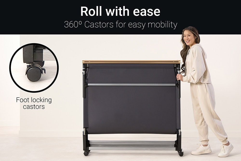 Jaybe Grand 4ft Folding Bed with e-Pocket Mattress - 126205 - Image 9