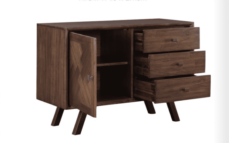 Nevada Double Sideboard - Dark Wood - Image 2