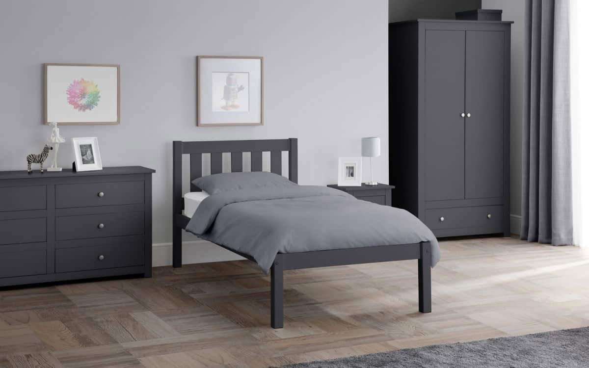 Scottie 6 Drawer Chest - Anthracite - Image 5