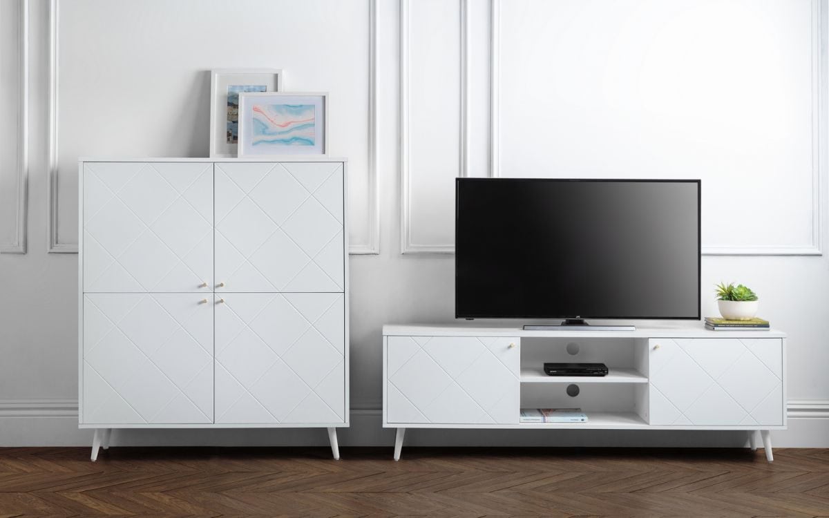 Ritz TV Unit - White - Image 6