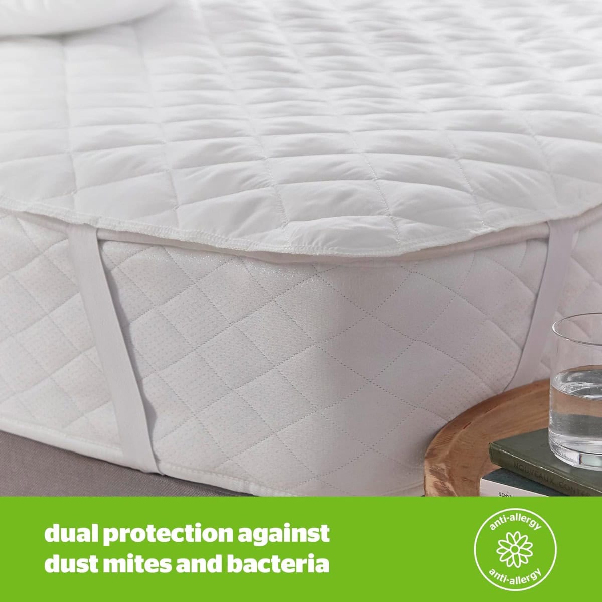 Silentnight Anti-Allergy Mattress Protector - 6ft Super King Size - Image 2