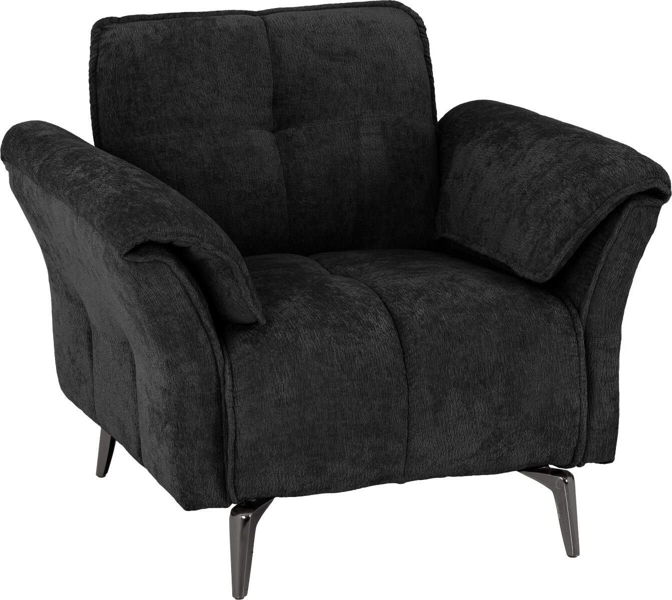 Amalfi One Seater Sofa - Black - Image 2