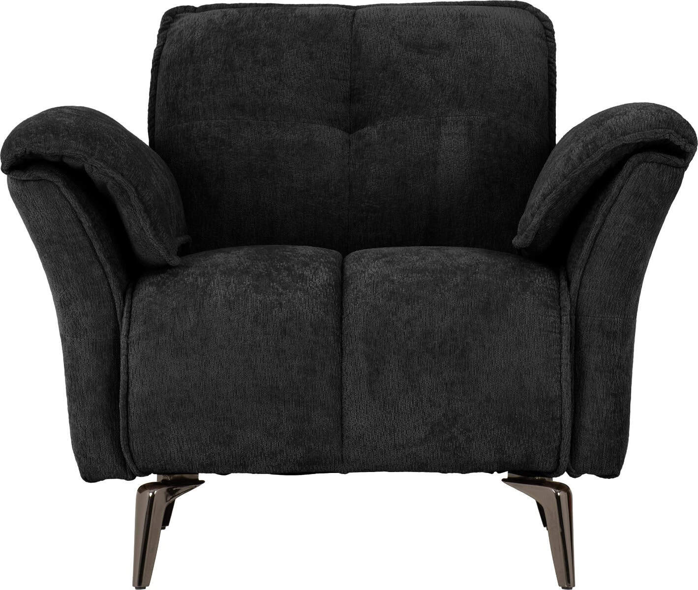 Amalfi One Seater Sofa - Black - Image 3