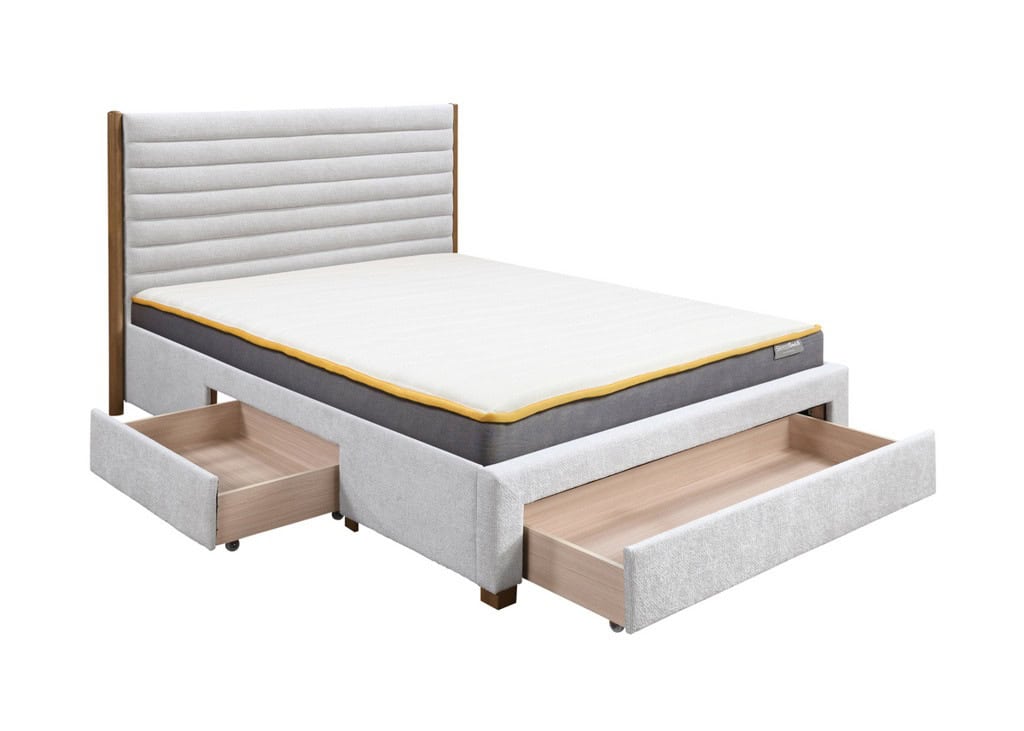 4ft6 Arabella Drawer Bedframe – Grey