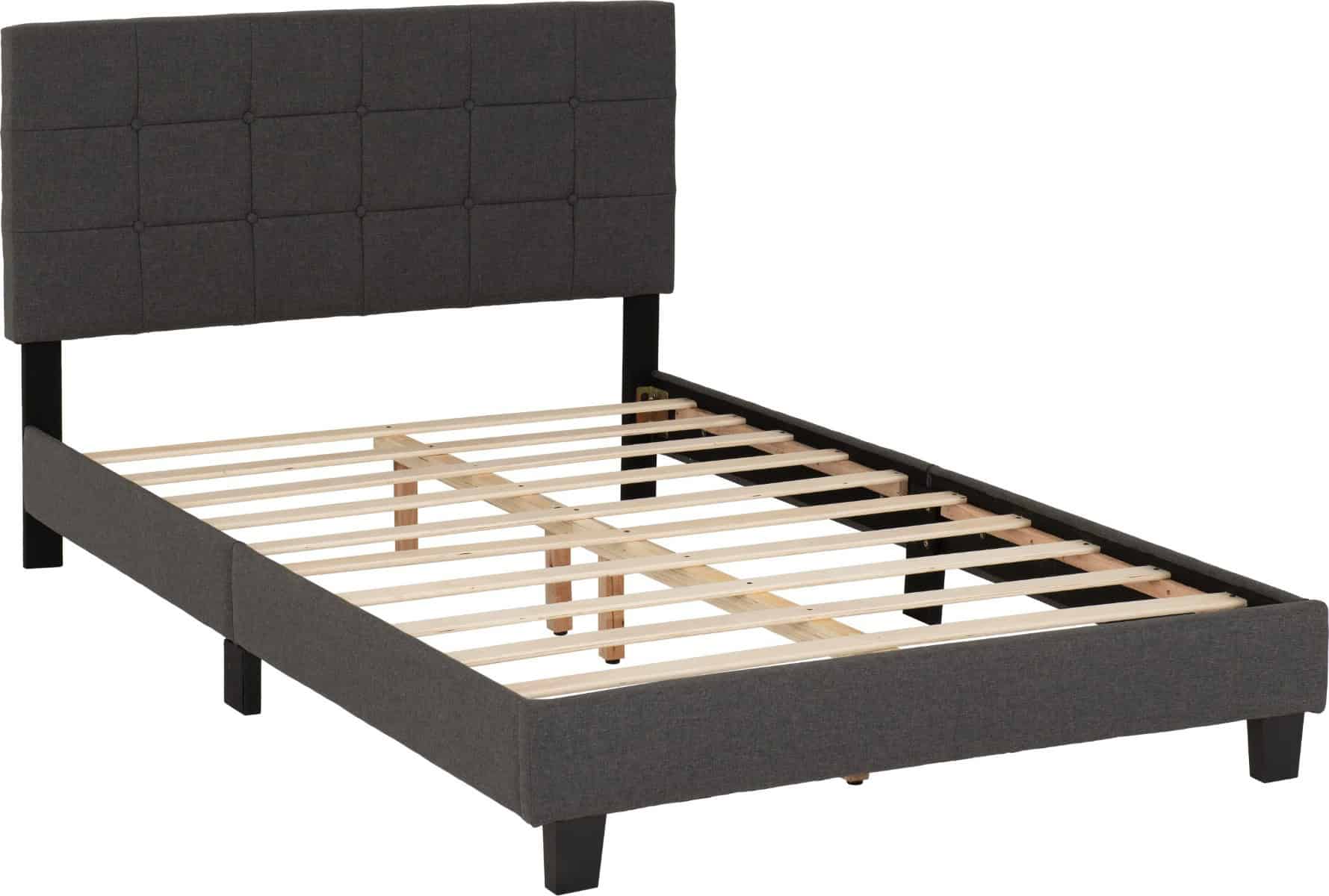Arran 4ft6 Bedframe – Dark Grey