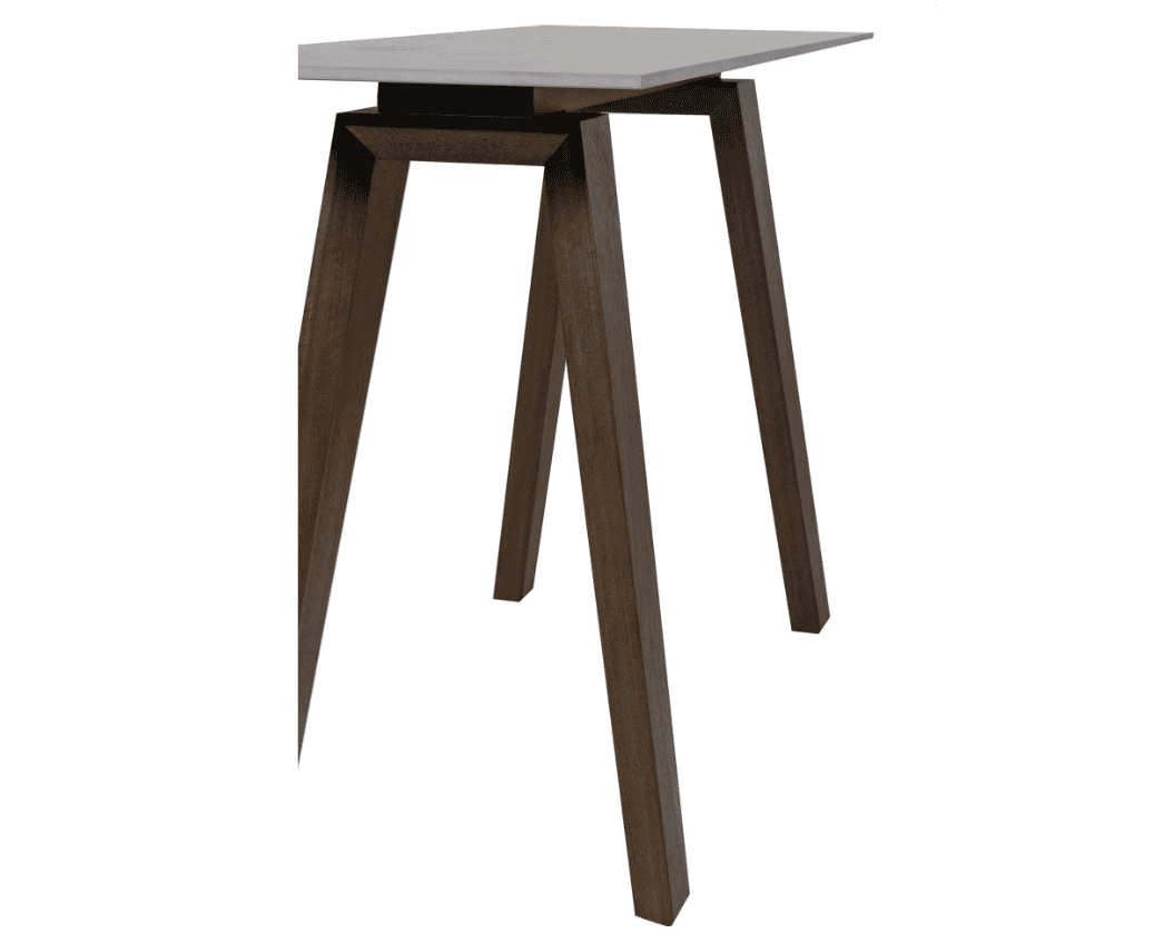 Axton Console Table - Latte - Image 4