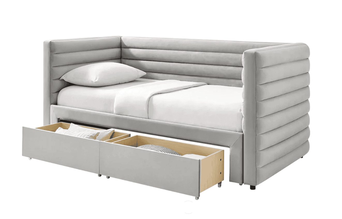 Limelight Bellatrix Storage Day Bed - Grey - Image 6