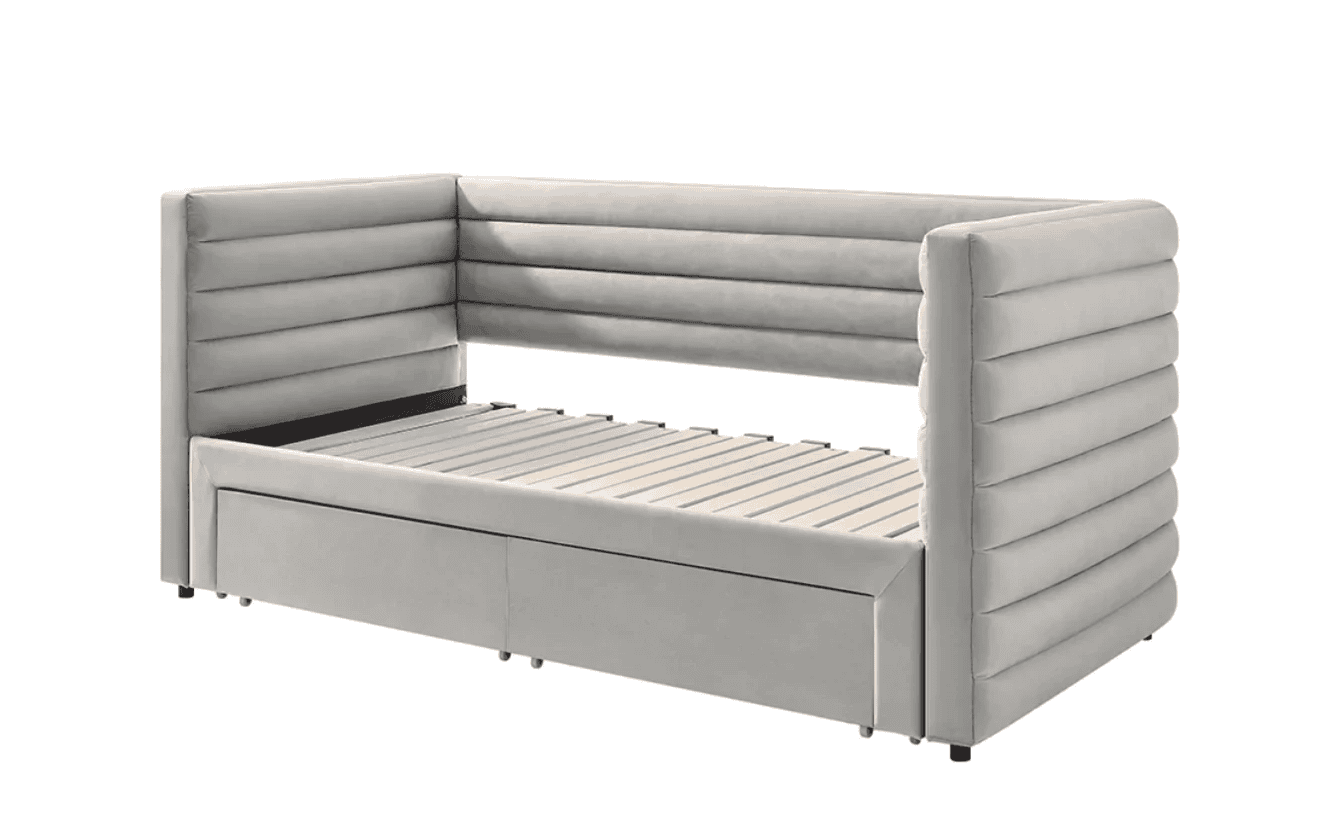 Limelight Bellatrix Storage Day Bed - Grey - Image 7