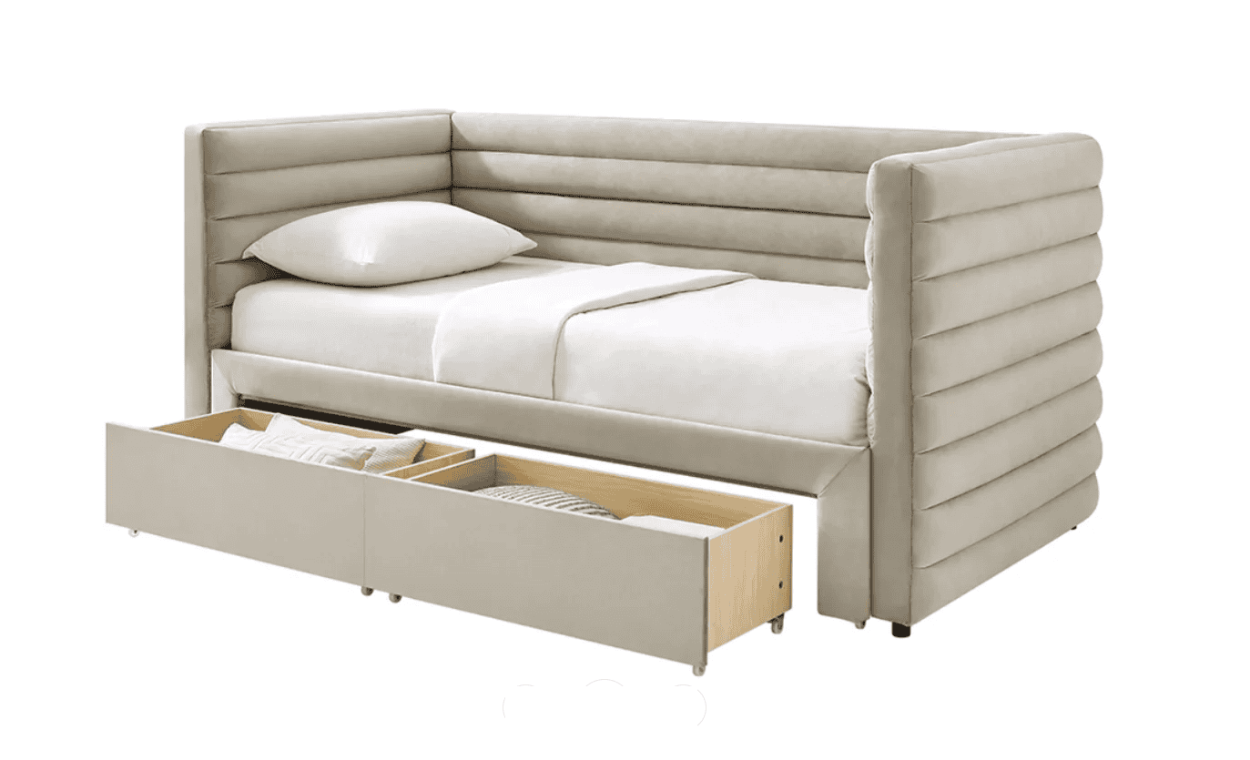 Limelight Bellatrix Storage Day Bed - Taupe - Image 5
