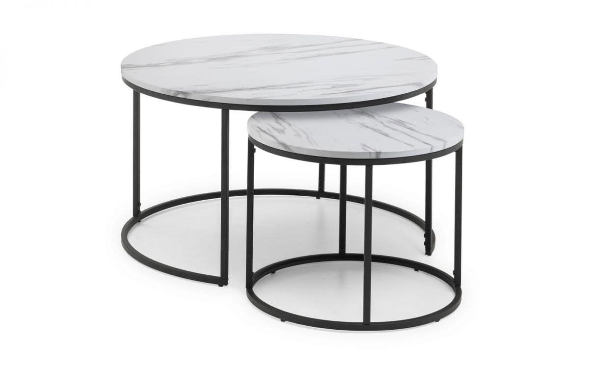 Mimosa Nesting Coffee Tables - Marble - Image 2