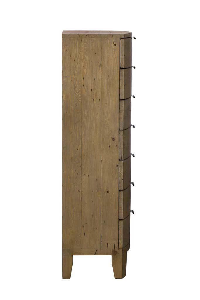 Baker Furniture Bermuda 7 Drawer Tall Chest - Rustic - Image 2