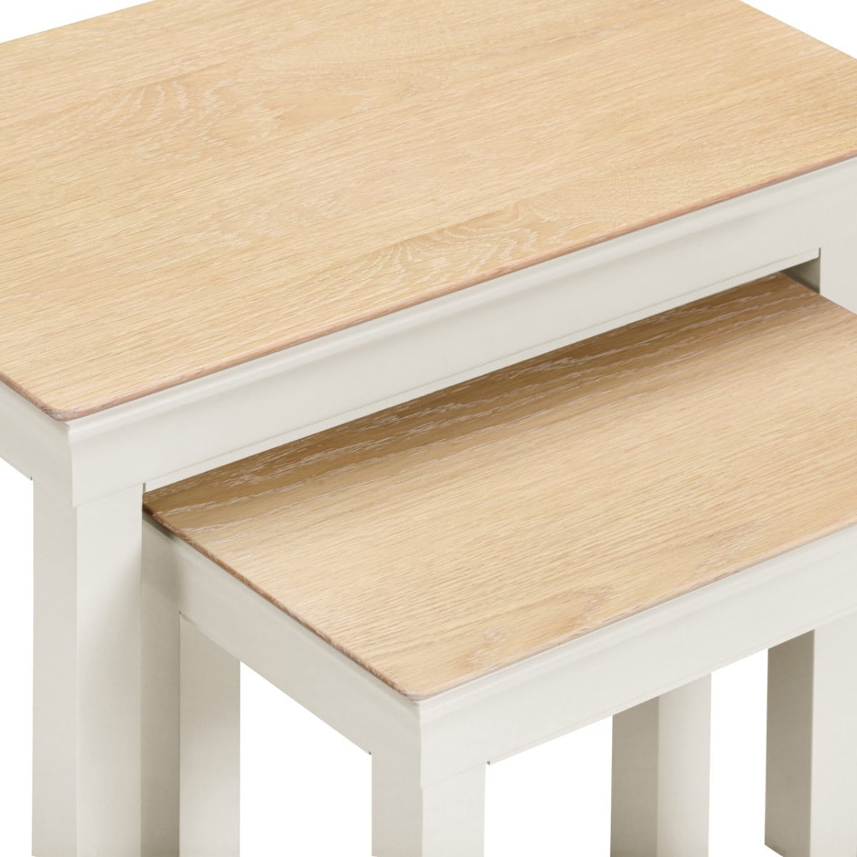 Bordeaux Nest of 2 Tables - Ivory - Image 3