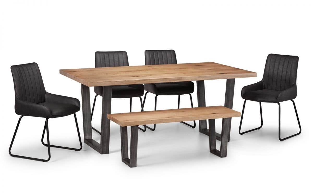Lisbon Dining Table - Oak - Image 3