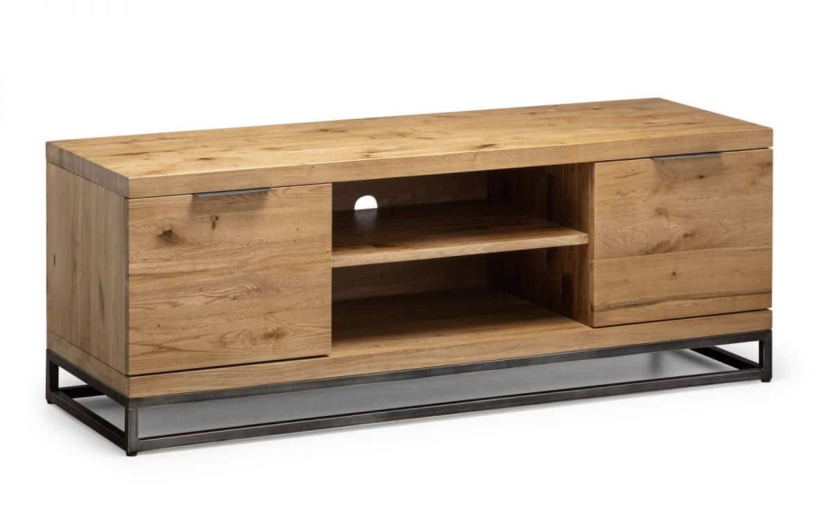 Lisbon TV Unit - Oak - Image 2