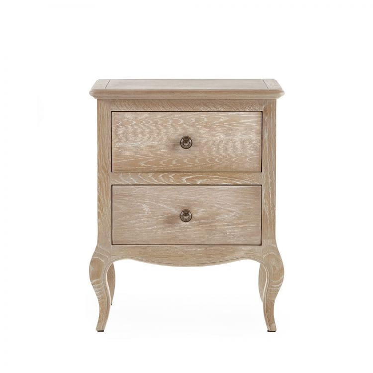 Pissarro Bedside - Limed Oak - Image 3