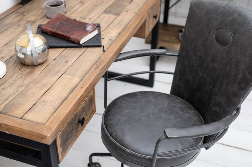 Carter Office Chair - Grey - Image 2