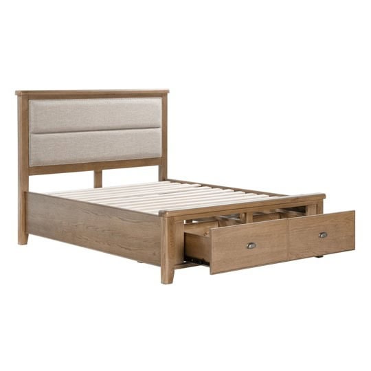 Chatsworth 4ft6 Bedframe – Oak