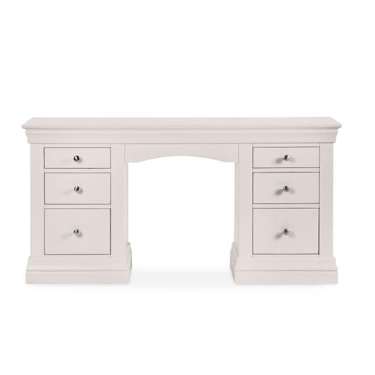 Rochelle Dressing Table - Light Grey - Image 3