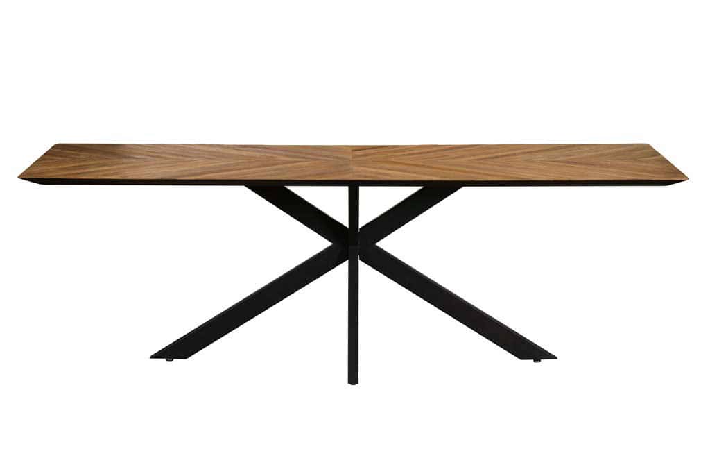 Baker Furniture Camden 240cm Dining Table - Herringbone - Image 3