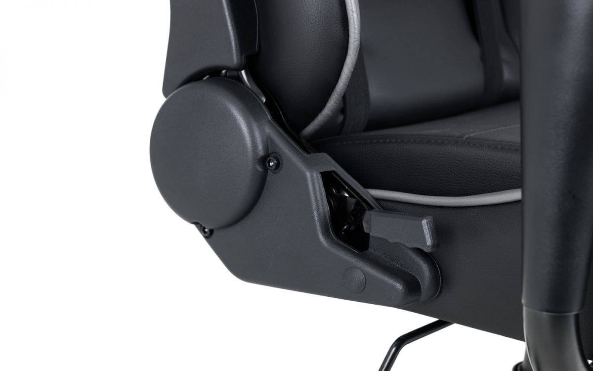Asteroid Gaming Chair - Black and Grey - Image 6