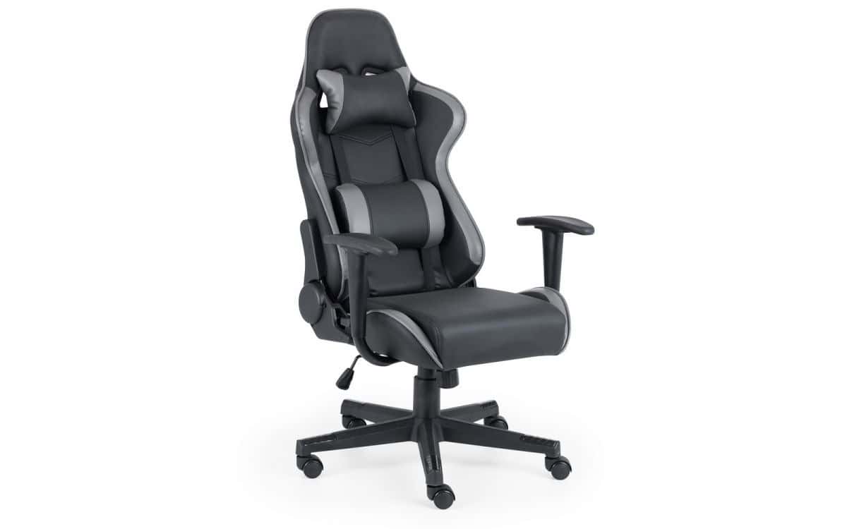 Asteroid Gaming Chair - Black and Grey - Image 2