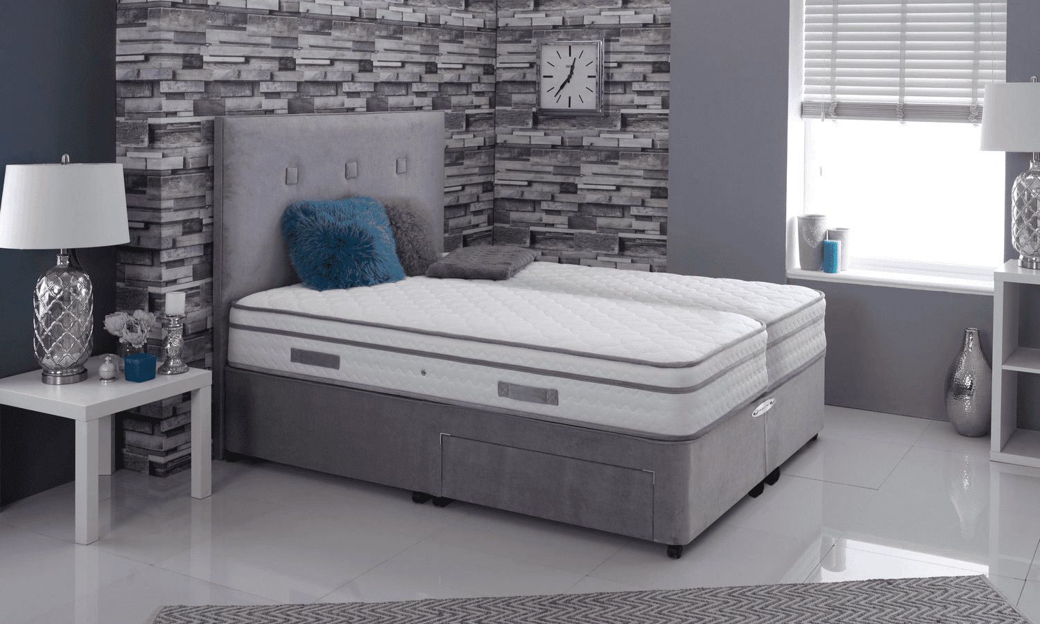 Healthbeds 6ft Cool Comfort 2000 2 Drawer Zip & Link Bed - Image 5