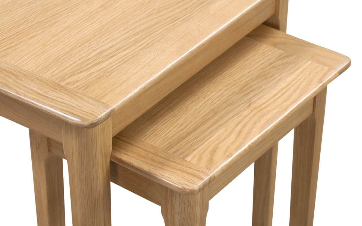 Alderbury Nest of Tables - Oak - Image 3
