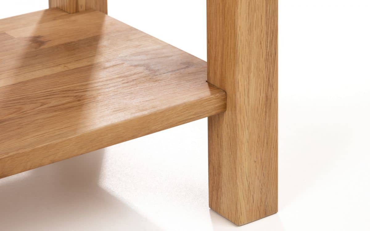 Essen Console Table 90cm - Oak - Image 5