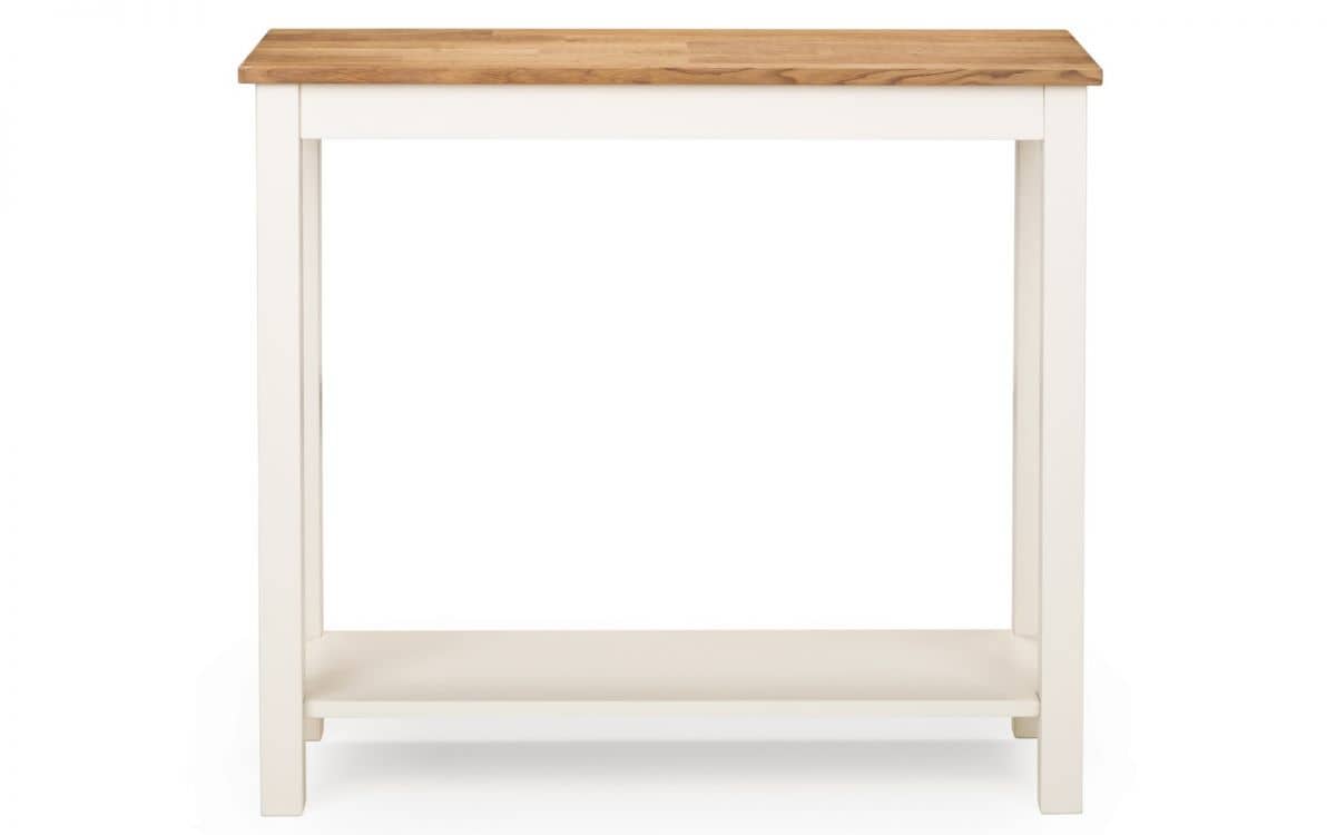 Essen Console Table 90cm - Ivory & Oak - Image 2