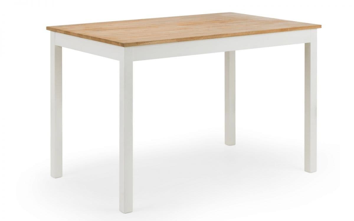 Essen Dining Table - White and Oak - Image 2