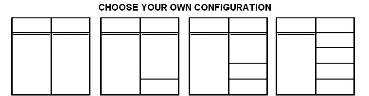 Denmark Small 1.2M Sliderobe - Shetland Oak - Image 4