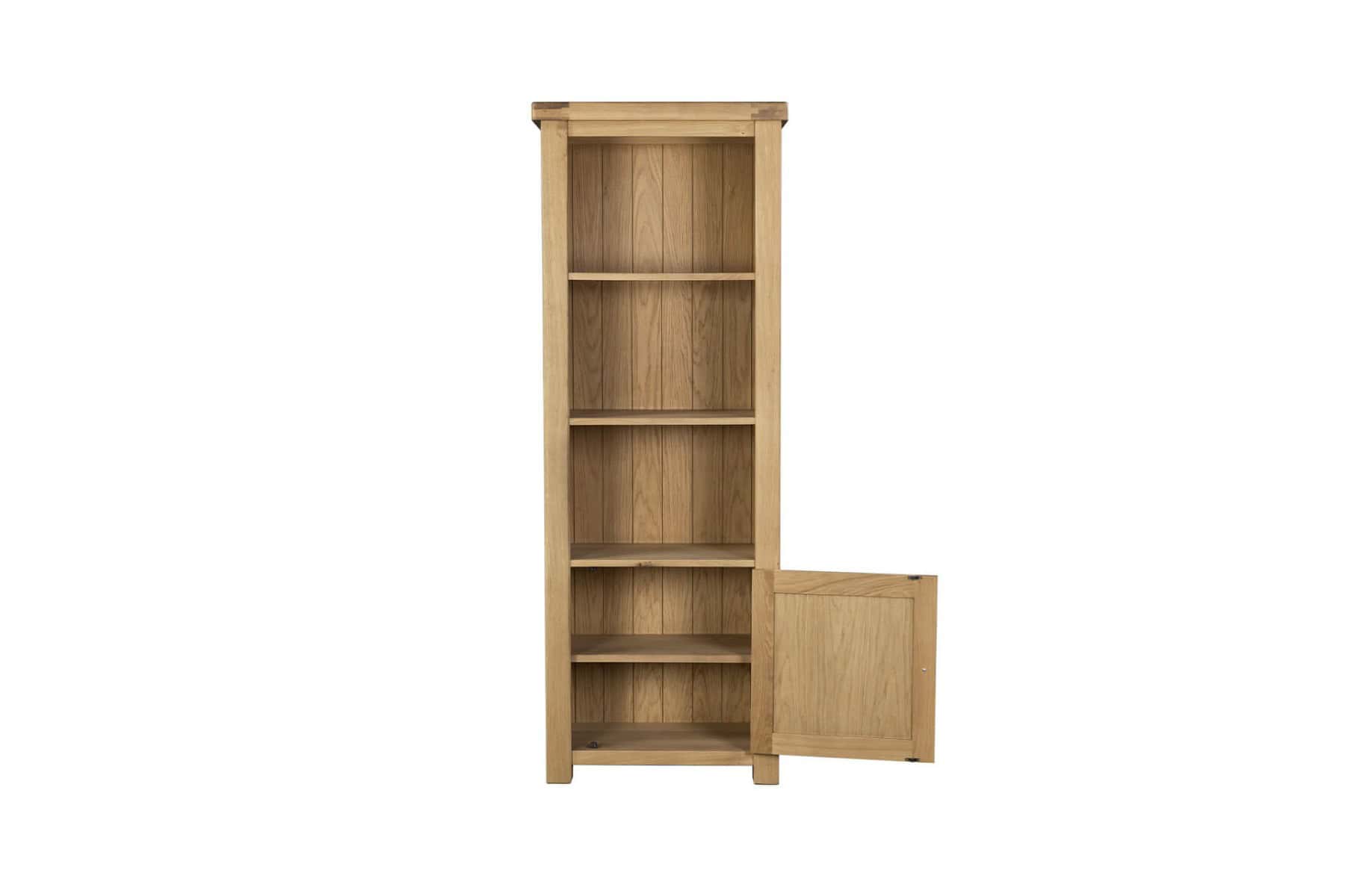 Delaney Tall Bookcase - Oak - Image 2