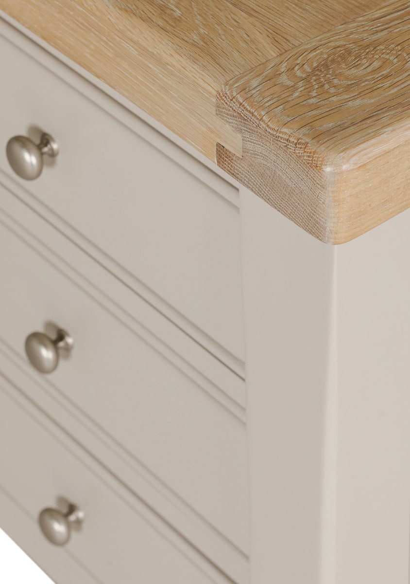 Doune Bedside Table - Taupe - Image 8