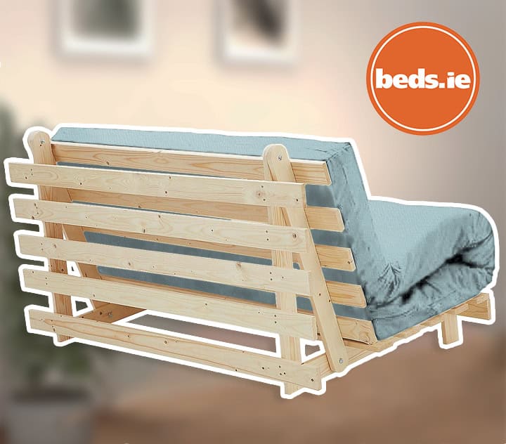 4ft6 Mito Futon Bed with Duck Egg Mattress - Image 2