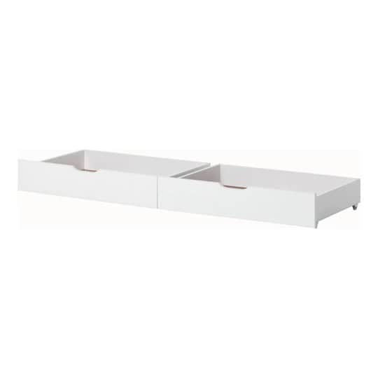 Hoppekids Shorty Daybed with Drawers - White - Image 3