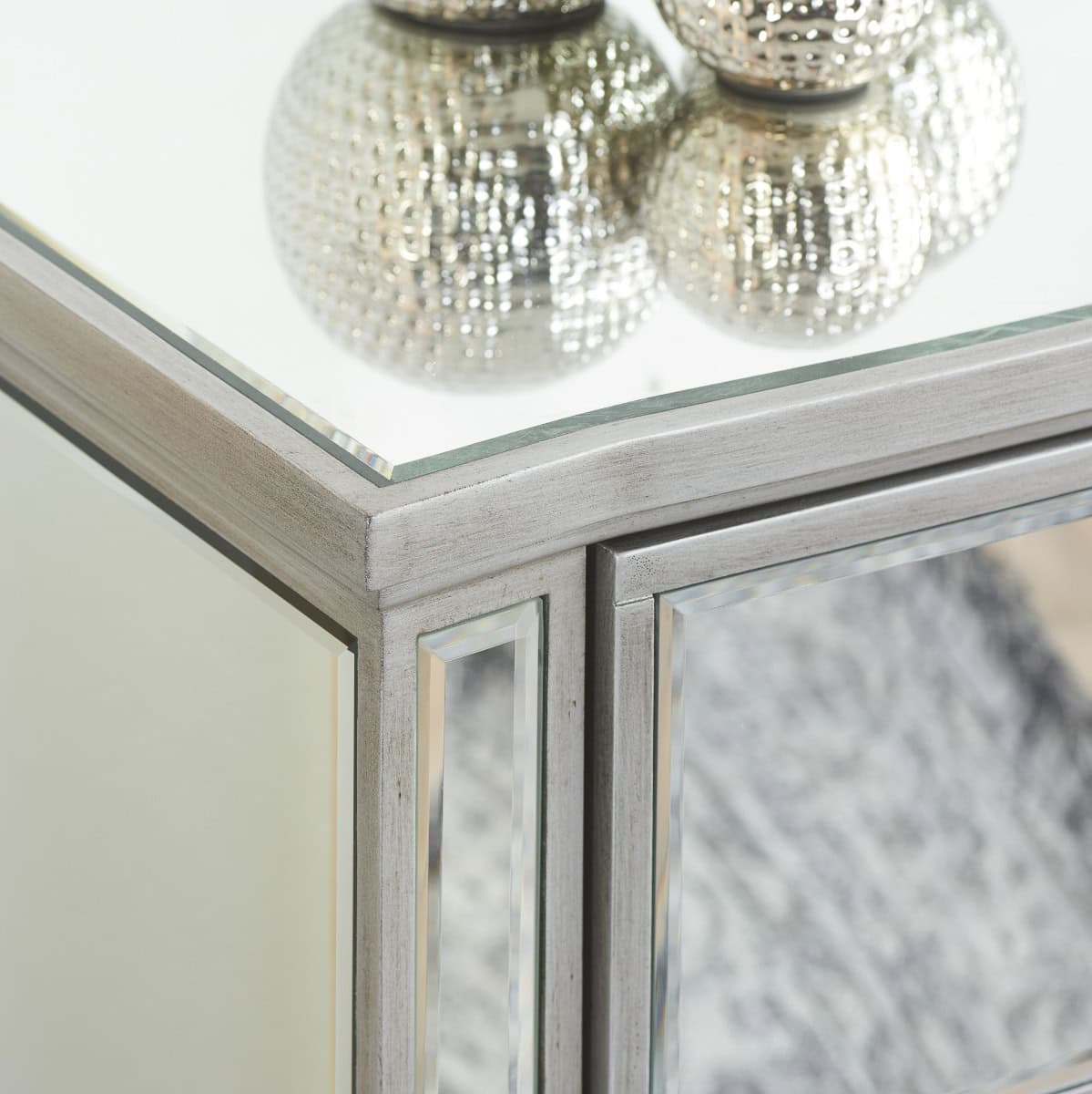 Elysee Mirrored 6 Drawer Wide Chest - Image 6