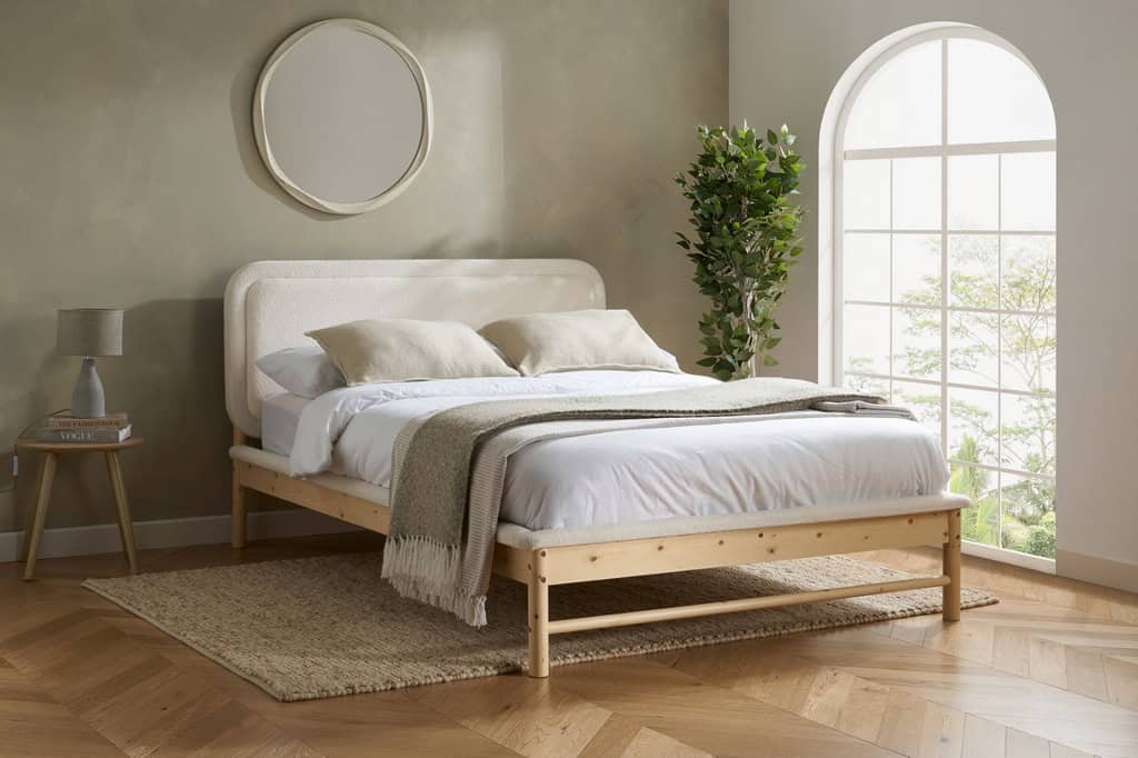 4ft6 Emmi Bedframe – White