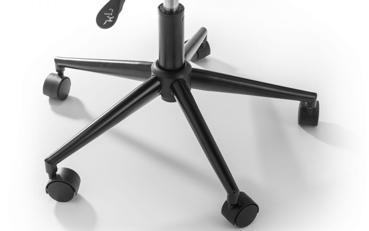 Joyce Office Chair - Grey & Black - Image 5