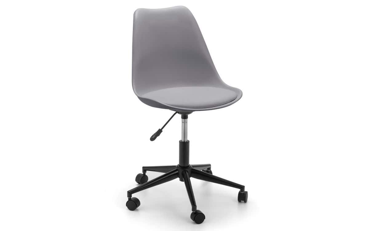 Joyce Office Chair - Grey & Black - Image 2