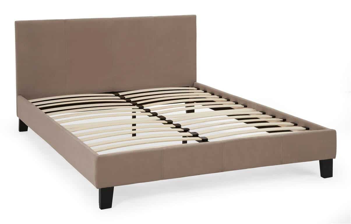 4ft6 Evelyn Bedframe - Latte - Image 2