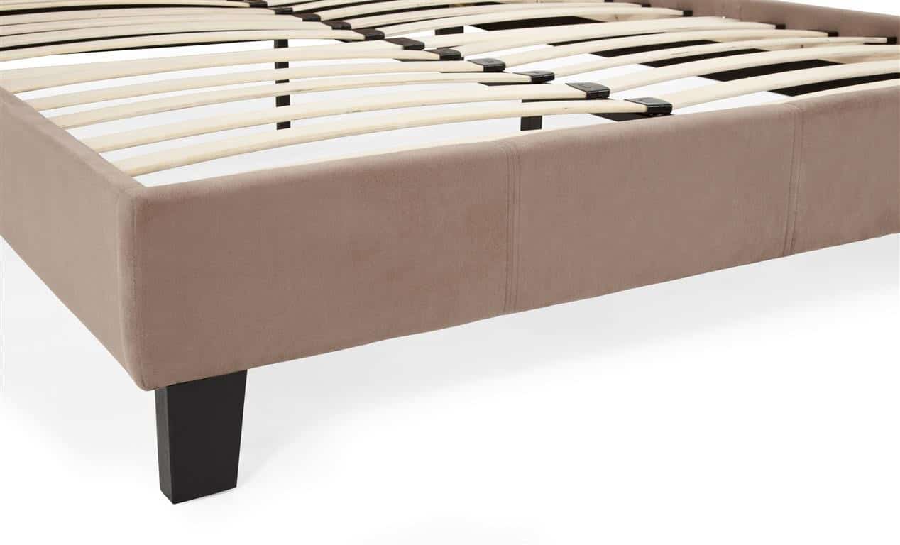 4ft6 Evelyn Bedframe - Latte - Image 3