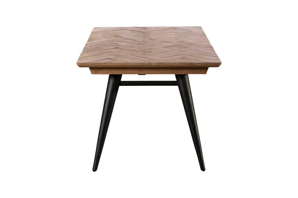 Baker Furniture Franklin Extending Dining Table (160-210cm) - Chevron - Image 3