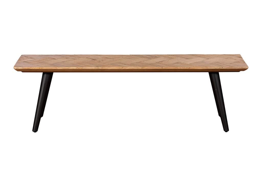 Baker Furniture Franklin 150cm Bench - Chevron - Image 2