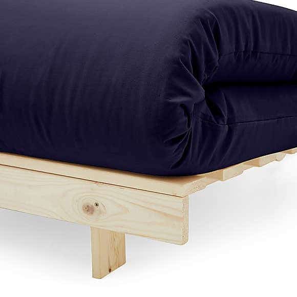 4ft6 Mito Futon Bed with Fuchsia Pink Mattress - Image 7