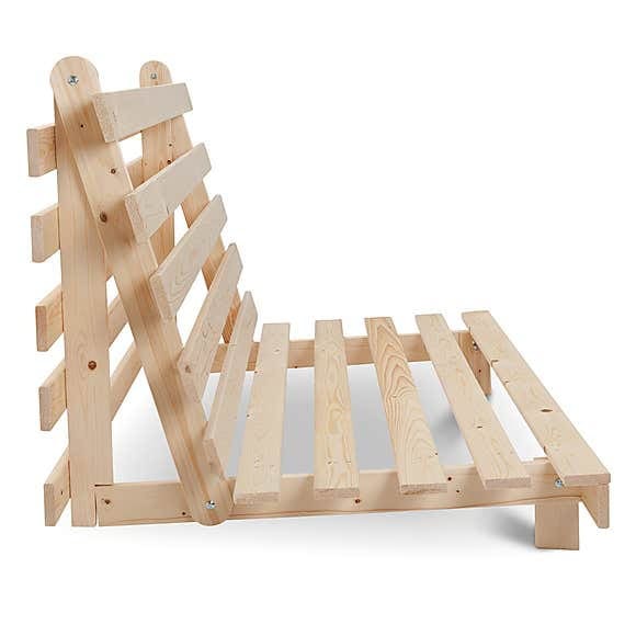 4ft6 Mito Futon Bed with Fuchsia Pink Mattress - Image 5